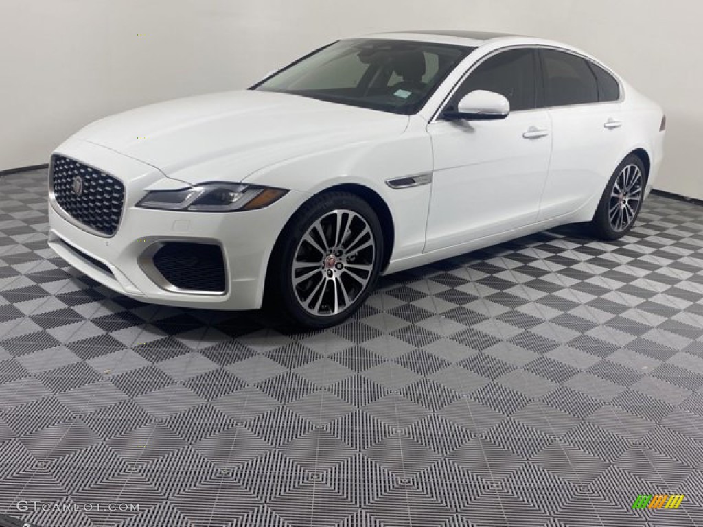 Fuji White 2023 Jaguar XF SE Exterior Photo #145875255