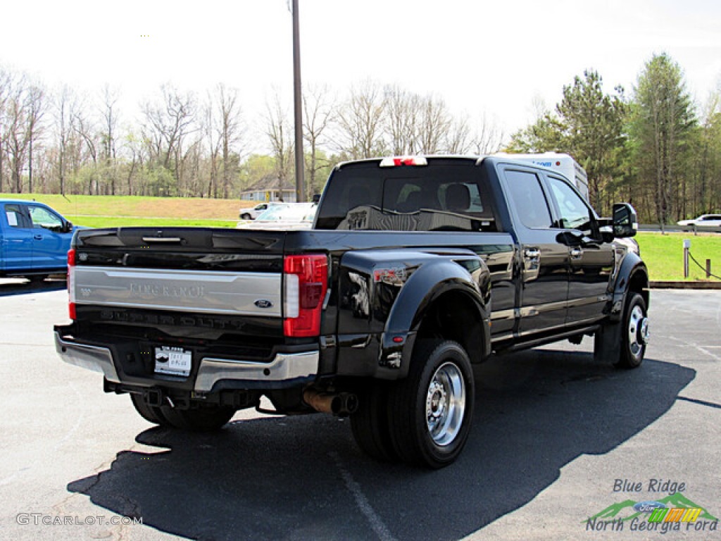 2019 F450 Super Duty King Ranch Crew Cab 4x4 - Agate Black / King Ranch Java photo #5