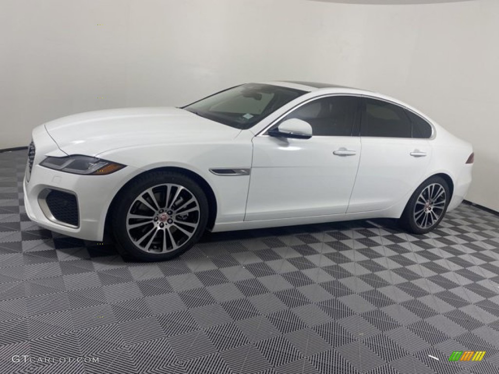Fuji White 2023 Jaguar XF SE Exterior Photo #145875313
