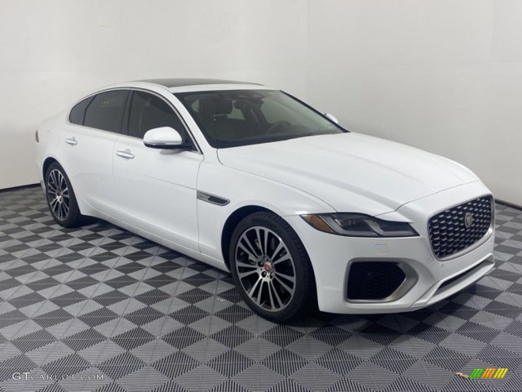 Fuji White 2023 Jaguar XF SE Exterior Photo #145875380