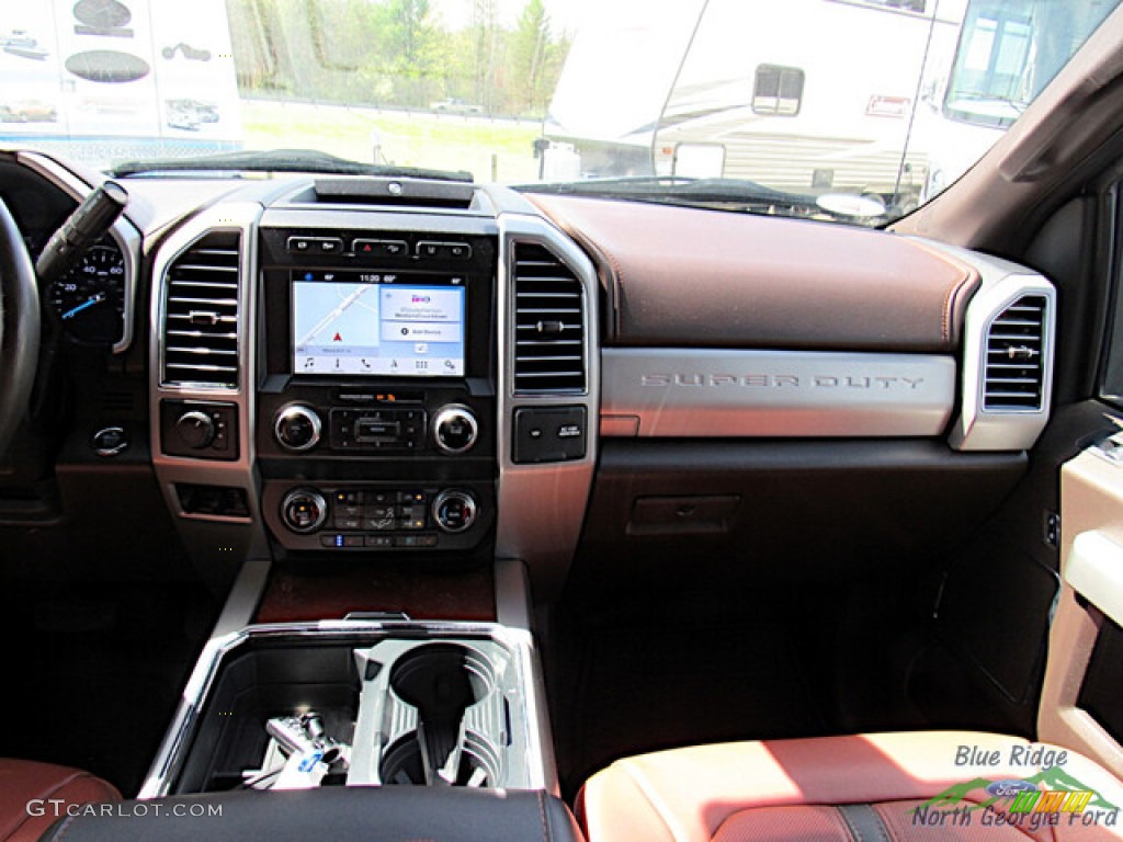 2019 F450 Super Duty King Ranch Crew Cab 4x4 - Agate Black / King Ranch Java photo #12