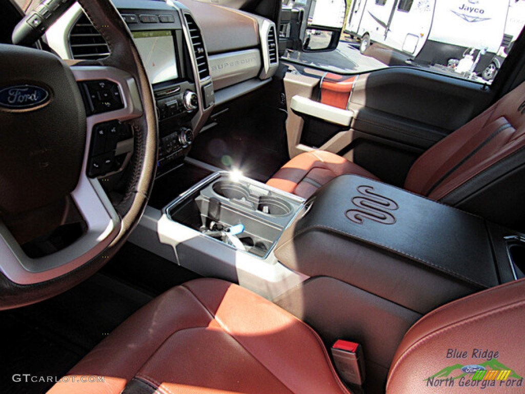 2019 F450 Super Duty King Ranch Crew Cab 4x4 - Agate Black / King Ranch Java photo #25