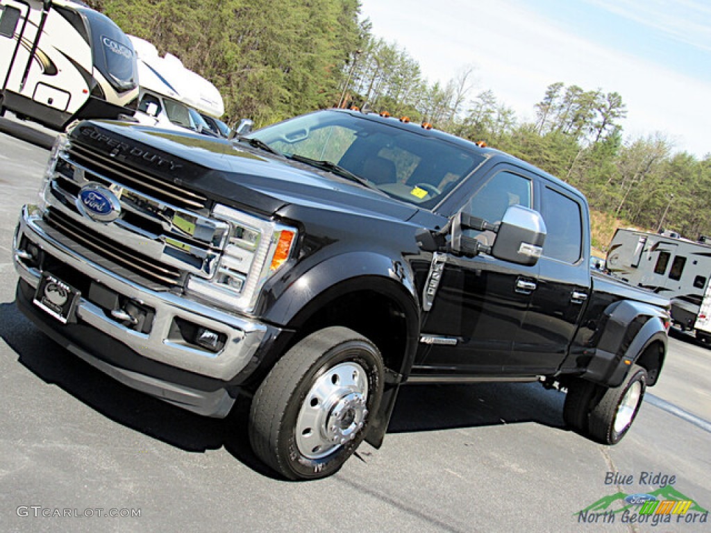 2019 F450 Super Duty King Ranch Crew Cab 4x4 - Agate Black / King Ranch Java photo #27