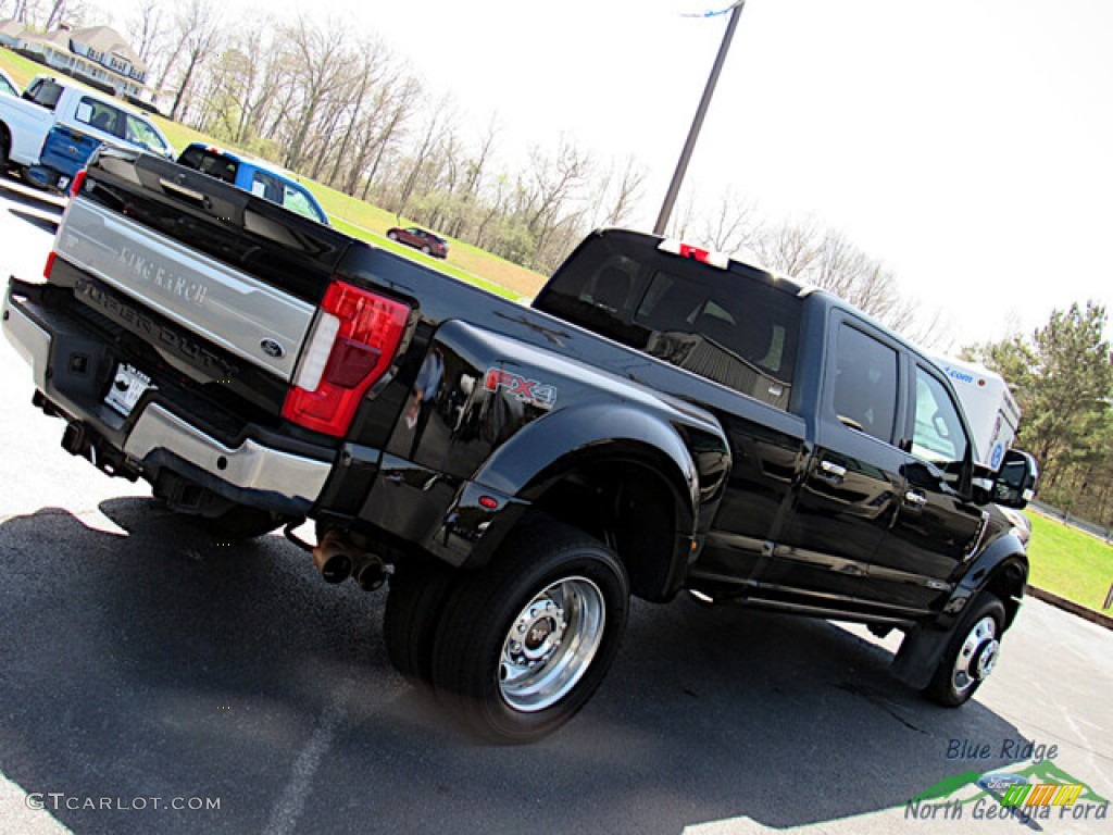 2019 F450 Super Duty King Ranch Crew Cab 4x4 - Agate Black / King Ranch Java photo #29