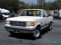 Colonial White 1988 Ford F150 XLT Lariat Regular Cab 4x4 Exterior