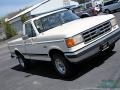 Colonial White 1988 Ford F150 XLT Lariat Regular Cab 4x4 Exterior