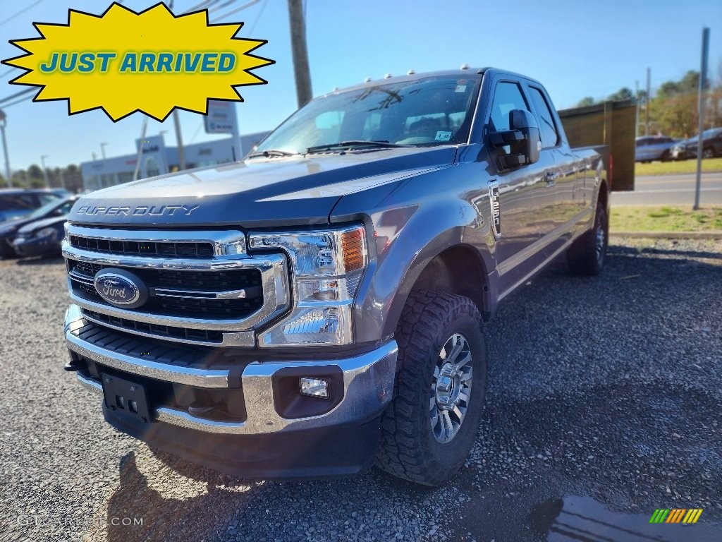 2021 F250 Super Duty Lariat Crew Cab 4x4 - Carbonized Gray / Black photo #1
