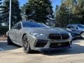 Individual Dravit Gray Metallic 2023 BMW M8 Competition Gran Coupe Exterior