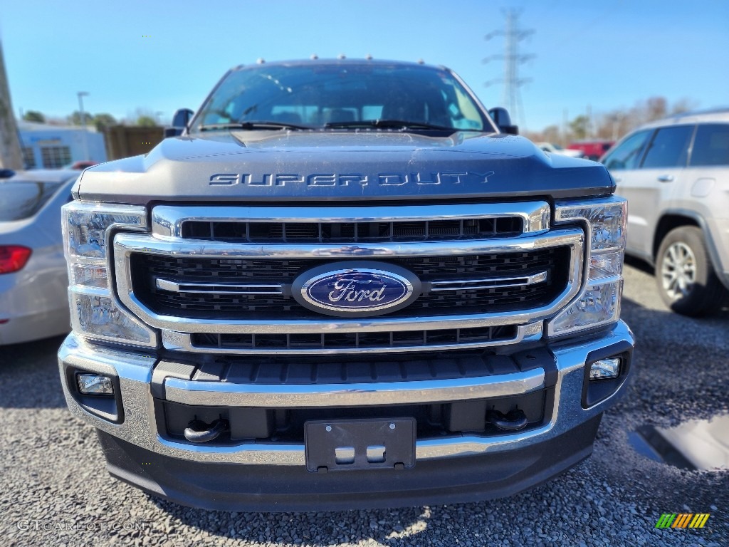 2021 F250 Super Duty Lariat Crew Cab 4x4 - Carbonized Gray / Black photo #2
