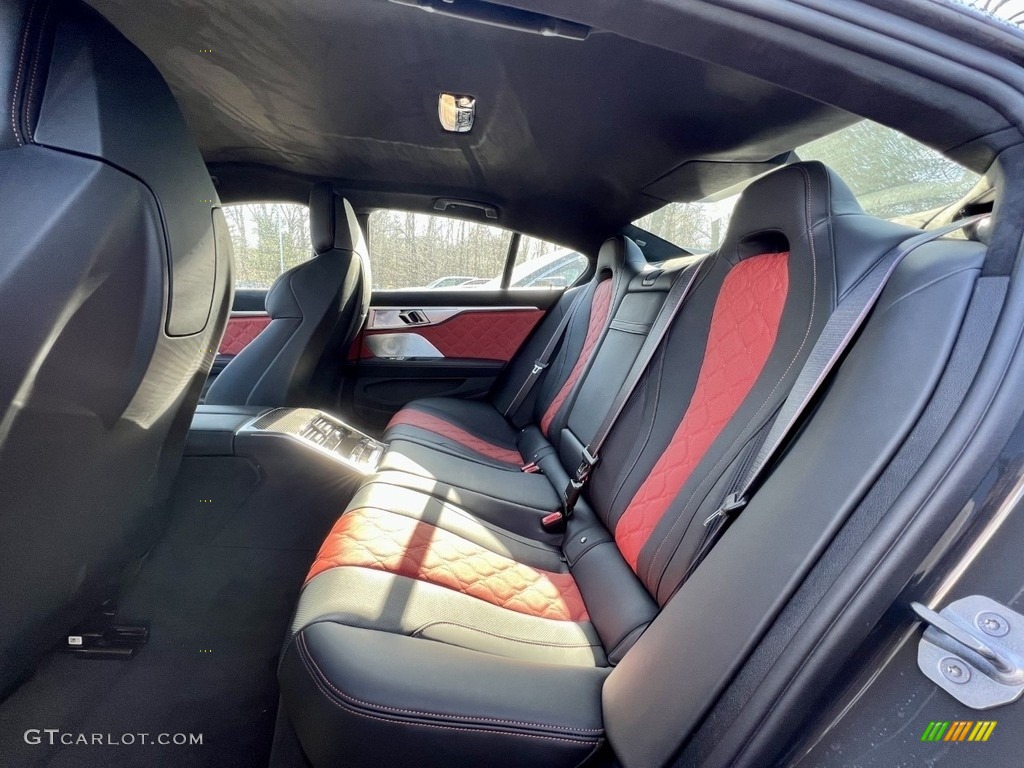 2023 M8 Competition Gran Coupe - Individual Dravit Gray Metallic / Sakhir Orange/Black photo #5