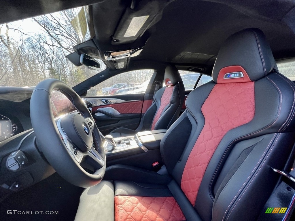 Sakhir Orange/Black Interior 2023 BMW M8 Competition Gran Coupe Photo #145876186