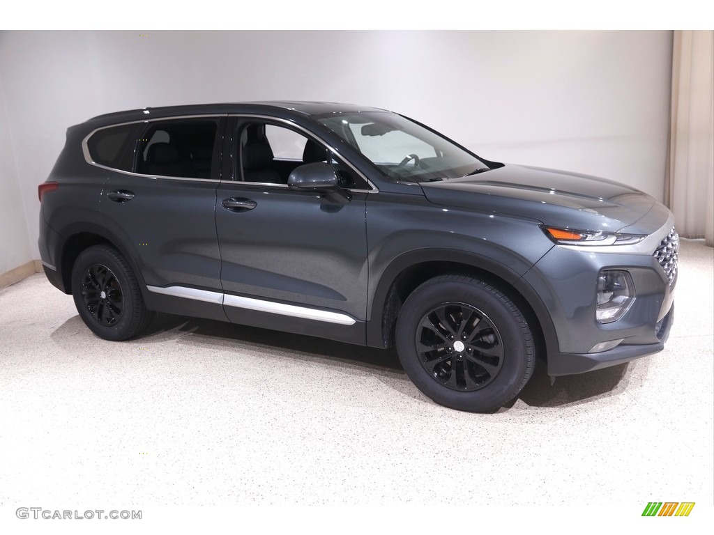 2020 Santa Fe SEL AWD - Rainforest / Black photo #1