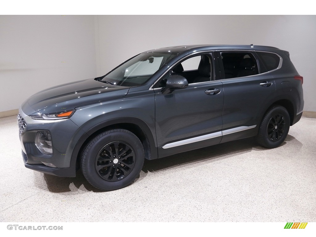 2020 Santa Fe SEL AWD - Rainforest / Black photo #3