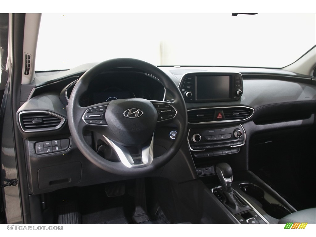 2020 Santa Fe SEL AWD - Rainforest / Black photo #6