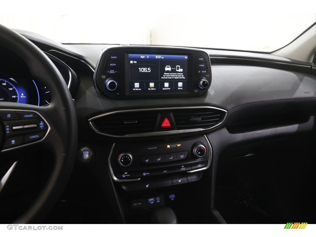 2020 Santa Fe SEL AWD - Rainforest / Black photo #9