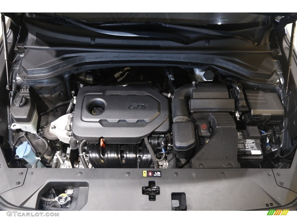 2020 Santa Fe SEL AWD - Rainforest / Black photo #18