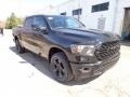 Diamond Black Crystal Pearl - 1500 Big Horn Night Edition Crew Cab 4x4 Photo No. 7