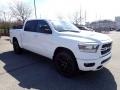 2023 Bright White Ram 1500 Laramie Crew Cab 4x4  photo #7