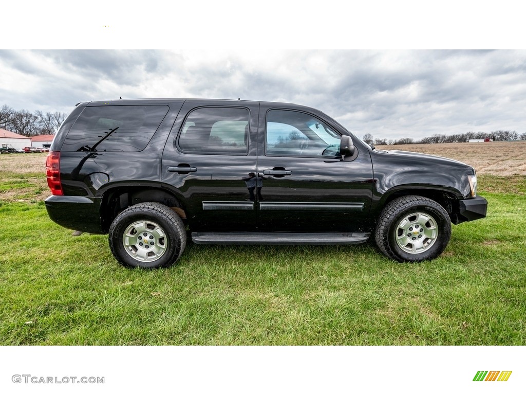 Black 2013 Chevrolet Tahoe Fleet 4x4 Exterior Photo #145878217