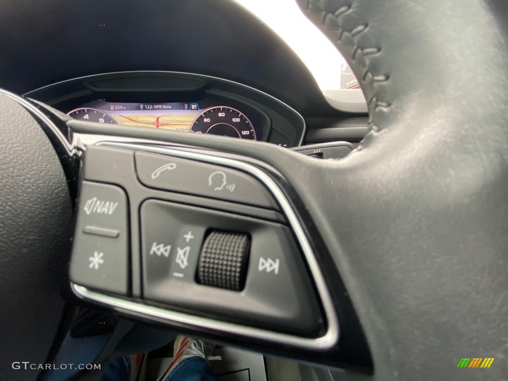 2018 A5 Premium quattro Cabriolet - Moonlight Blue Metallic / Rock Gray photo #32