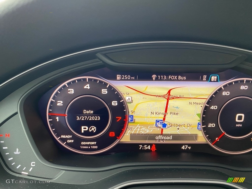 2018 A5 Premium quattro Cabriolet - Moonlight Blue Metallic / Rock Gray photo #35