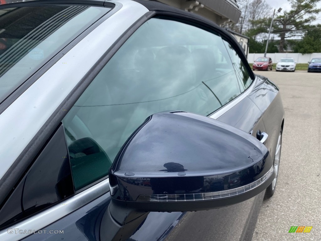 2018 A5 Premium quattro Cabriolet - Moonlight Blue Metallic / Rock Gray photo #46