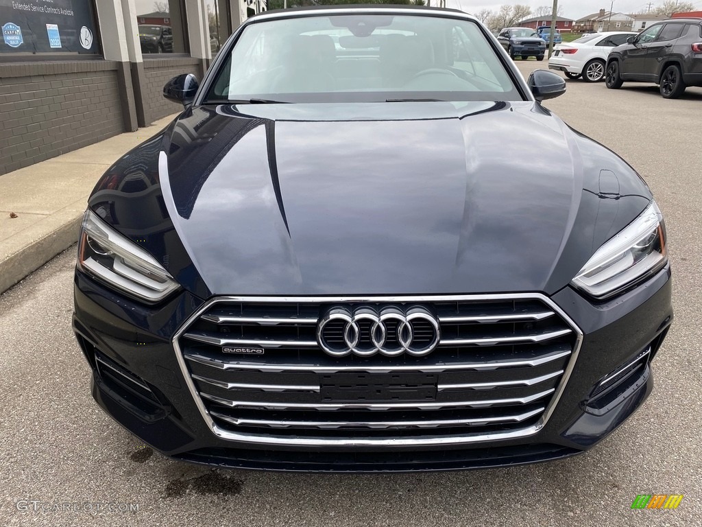 2018 A5 Premium quattro Cabriolet - Moonlight Blue Metallic / Rock Gray photo #47
