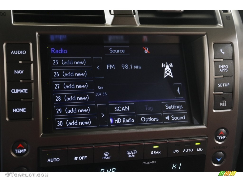 2020 GX 460 Premium - Atomic Silver / Rioja Red photo #12