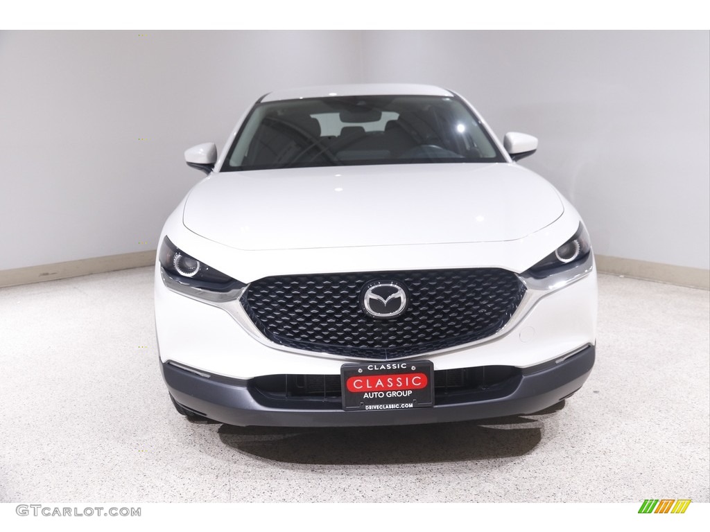 2020 CX-30 AWD - Snowflake White Pearl Mica / Black photo #2