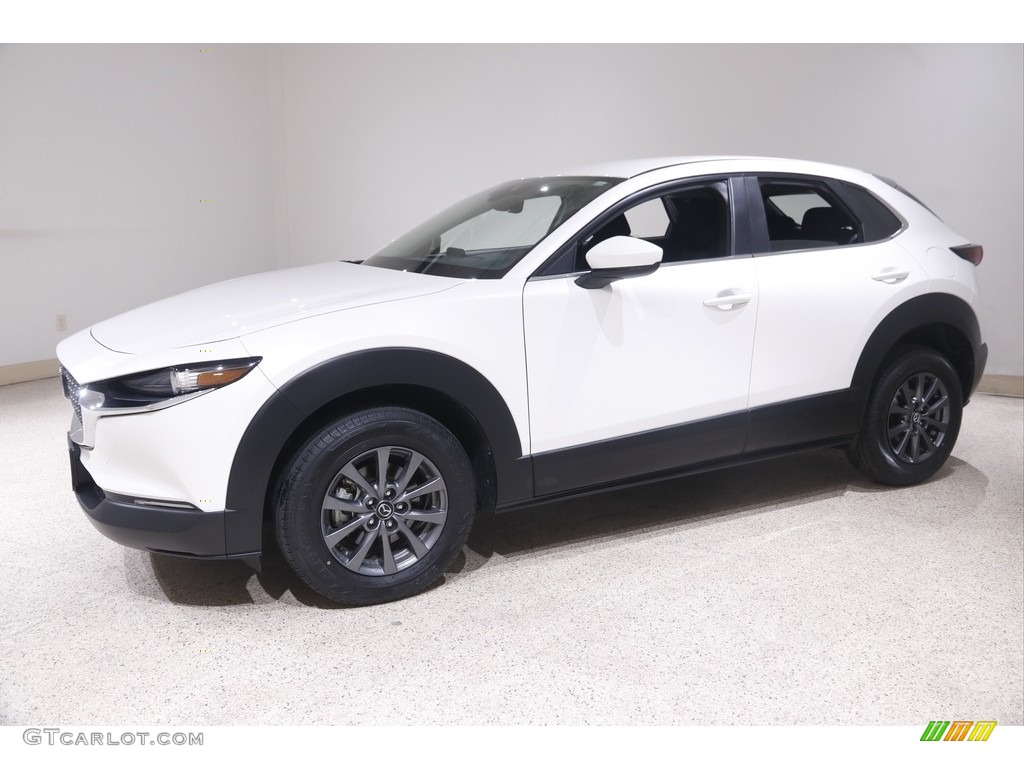 2020 CX-30 AWD - Snowflake White Pearl Mica / Black photo #3