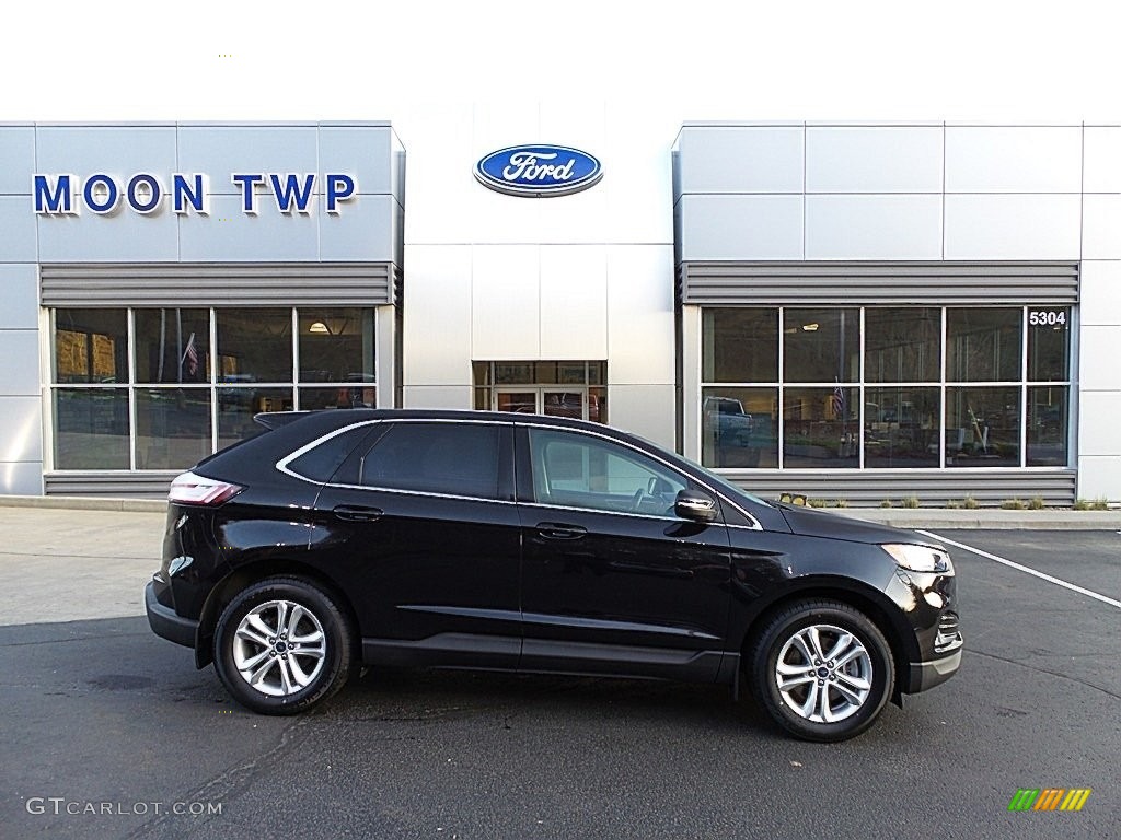 2019 Edge SEL AWD - Agate Black / Ebony photo #1