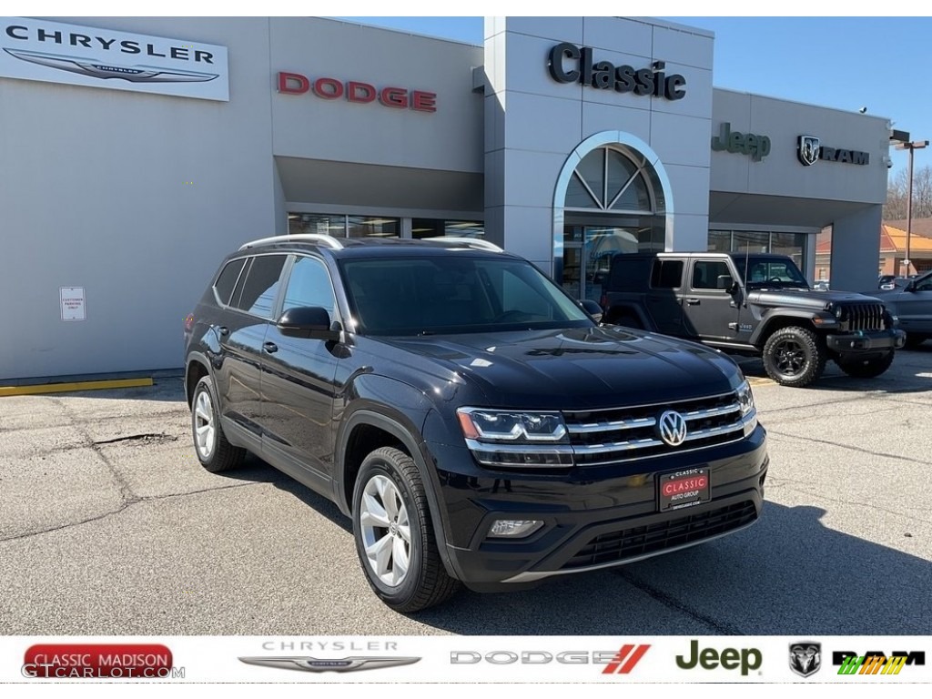 2019 Atlas SE 4Motion - Deep Black Pearl / Titan Black photo #1