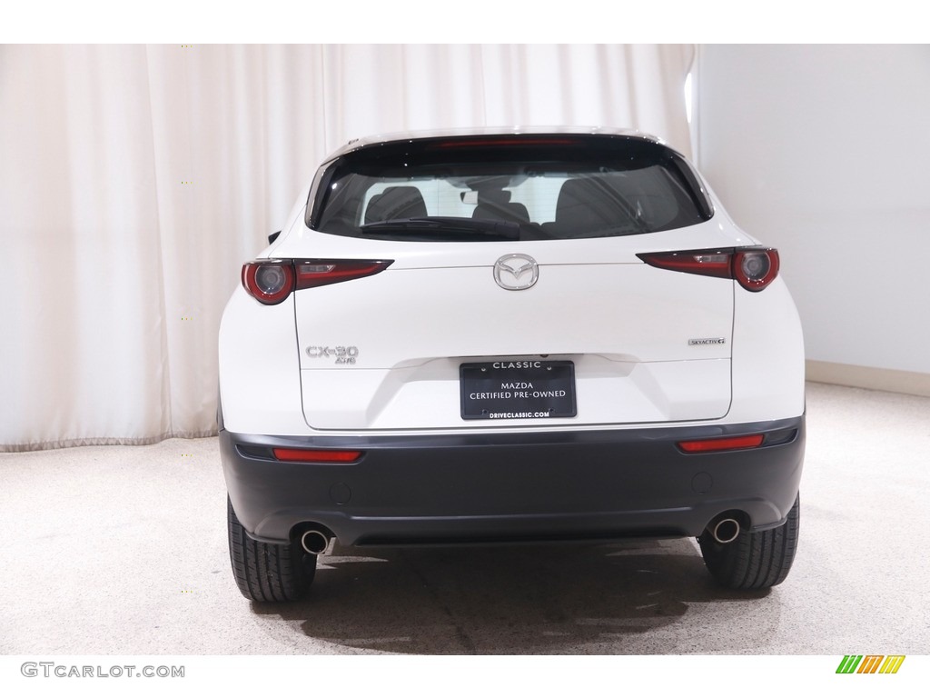 2020 CX-30 AWD - Snowflake White Pearl Mica / Black photo #17