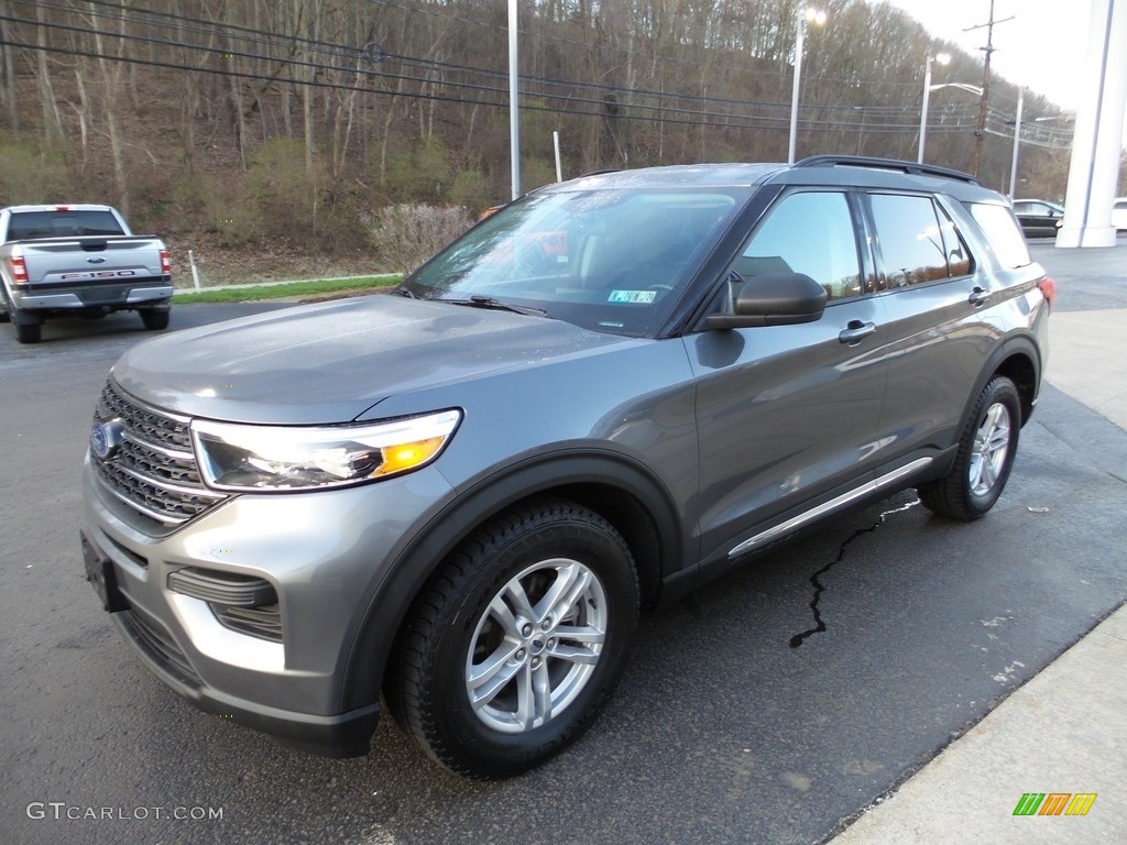 2021 Explorer XLT 4WD - Carbonized Gray Metallic / Ebony photo #7