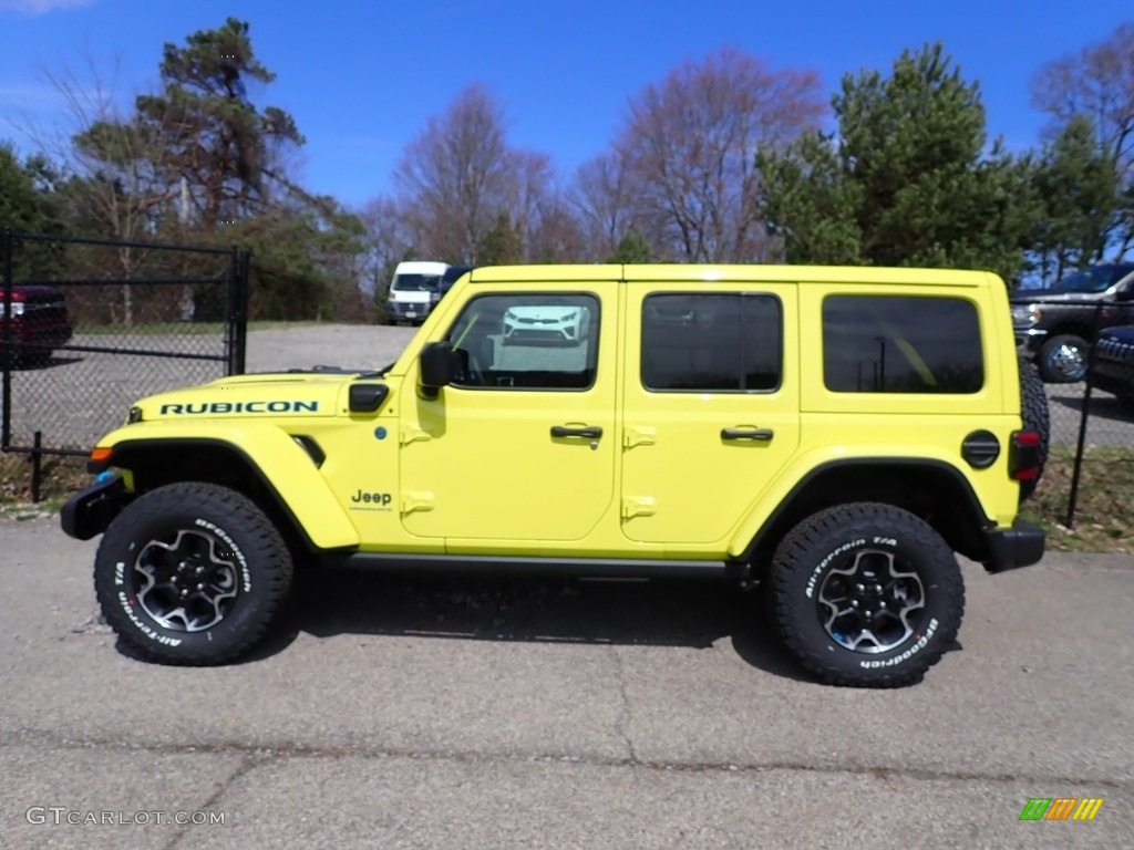 High Velocity 2023 Jeep Wrangler Unlimited Rubicon 4XE Hybrid Exterior Photo #145880914