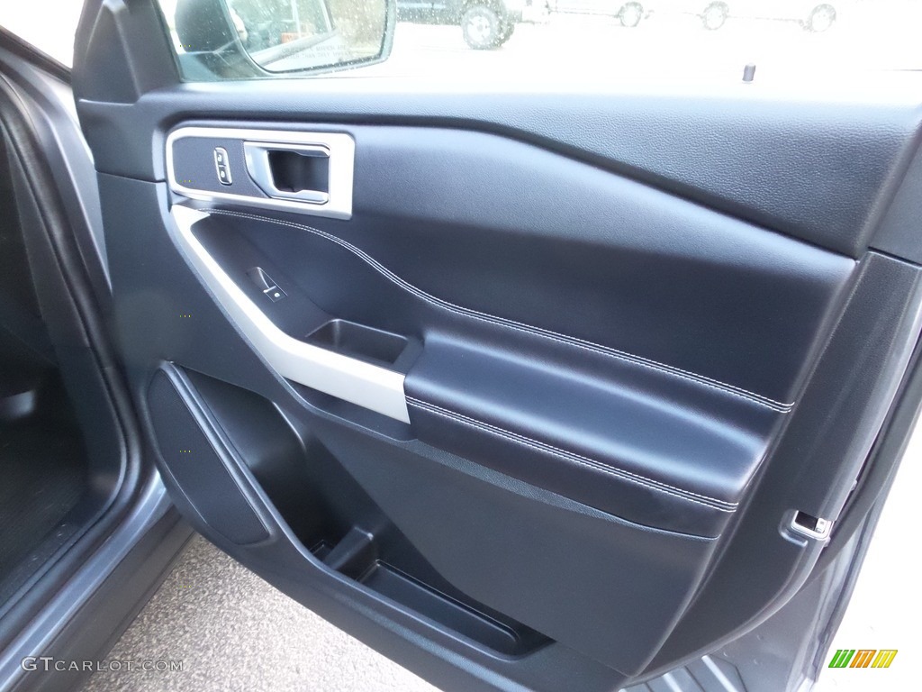 2021 Explorer XLT 4WD - Carbonized Gray Metallic / Ebony photo #16