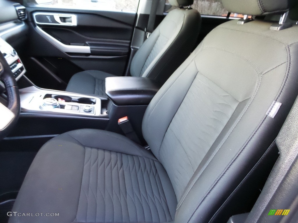 2021 Explorer XLT 4WD - Carbonized Gray Metallic / Ebony photo #19