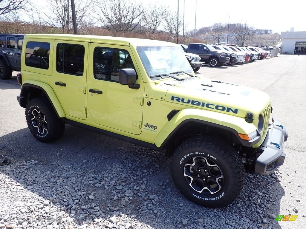 High Velocity 2023 Jeep Wrangler Unlimited Rubicon 4XE Hybrid Exterior Photo #145881022