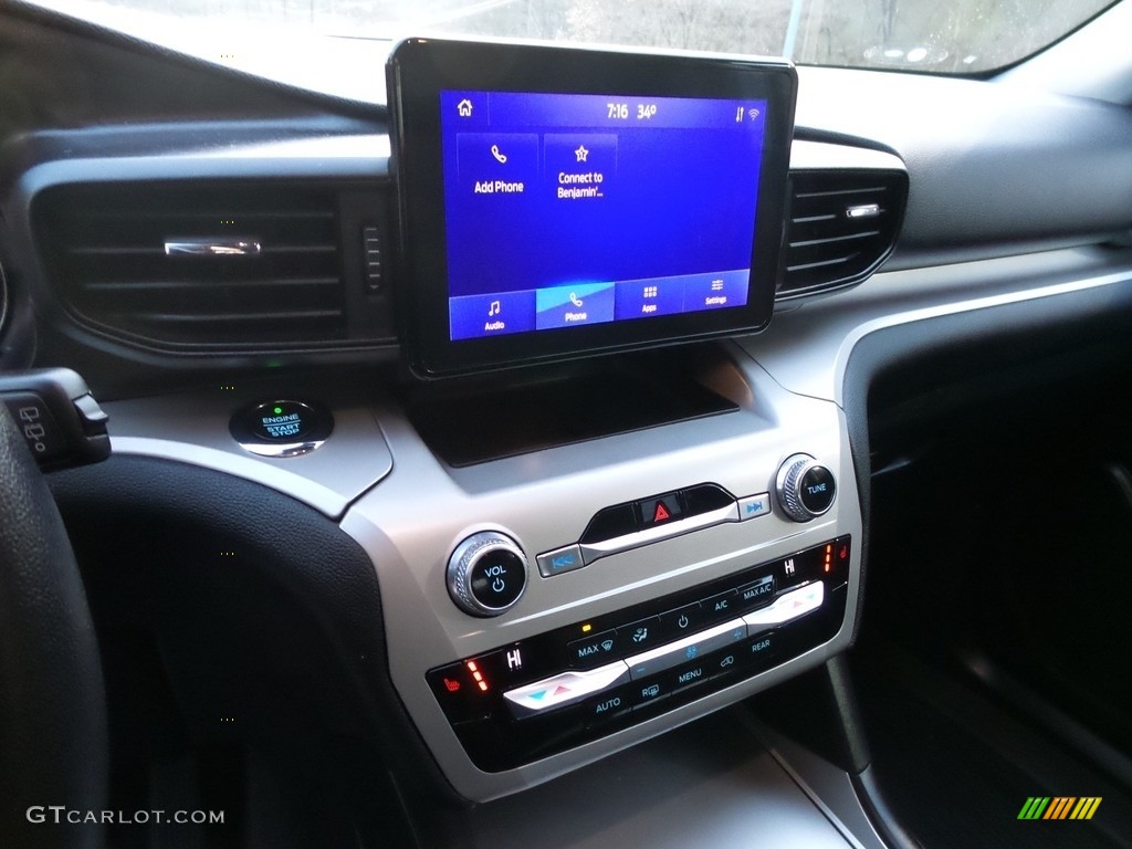2021 Explorer XLT 4WD - Carbonized Gray Metallic / Ebony photo #26