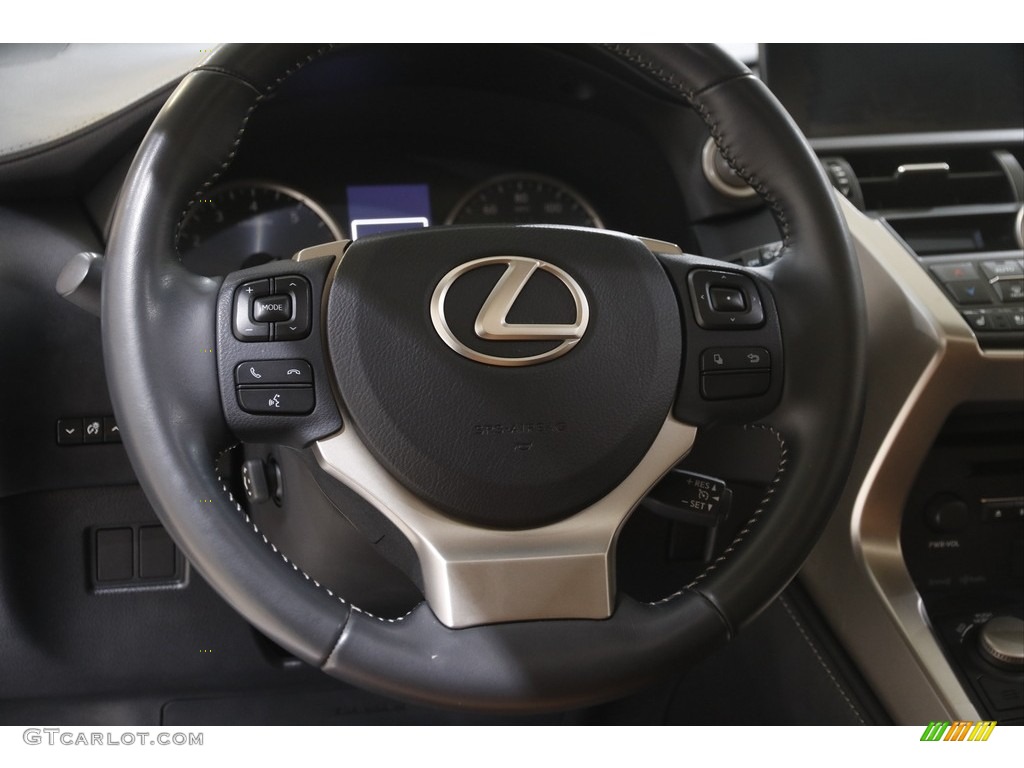2015 Lexus NX 200t Flaxen Steering Wheel Photo #145881454