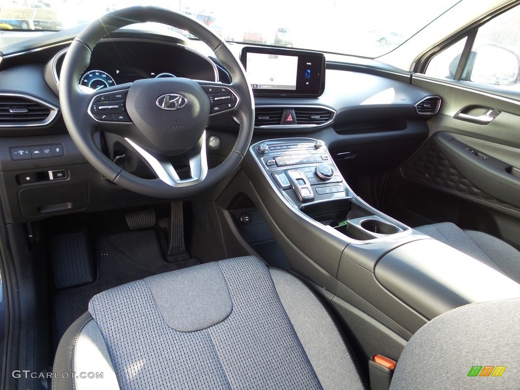 Black Interior 2023 Hyundai Santa Fe Hybrid SEL Convenience AWD Plug-In Hybrid Photo #145882375