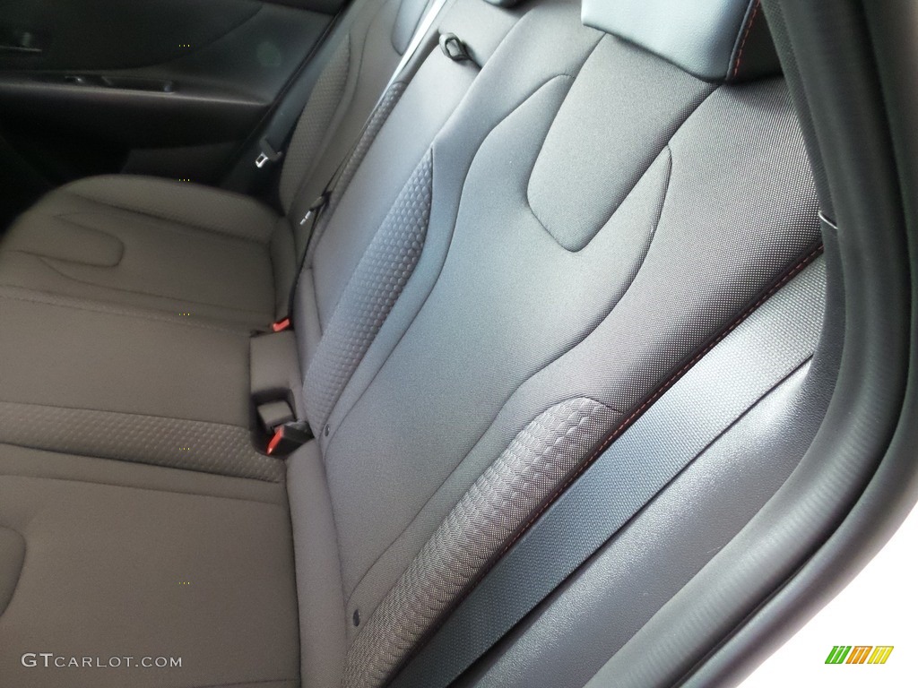 Black Interior 2023 Hyundai Elantra N-Line Photo #145882561