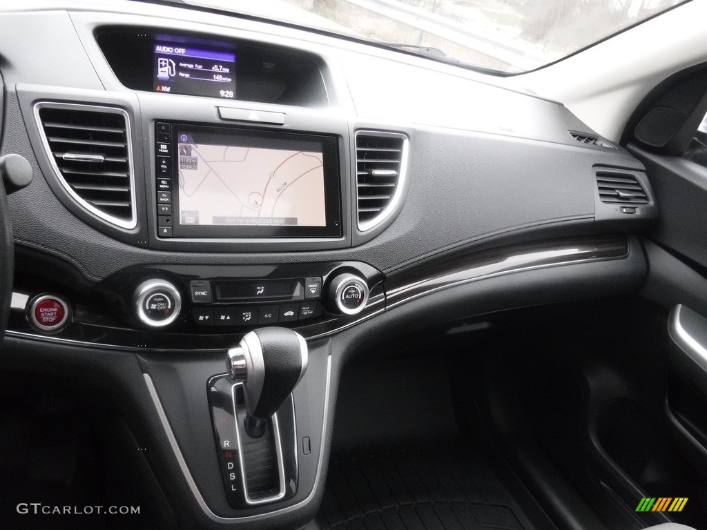 2016 CR-V EX-L AWD - Modern Steel Metallic / Gray photo #4