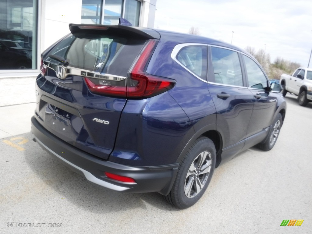 2020 CR-V LX AWD - Obsidian Blue Pearl / Gray photo #8