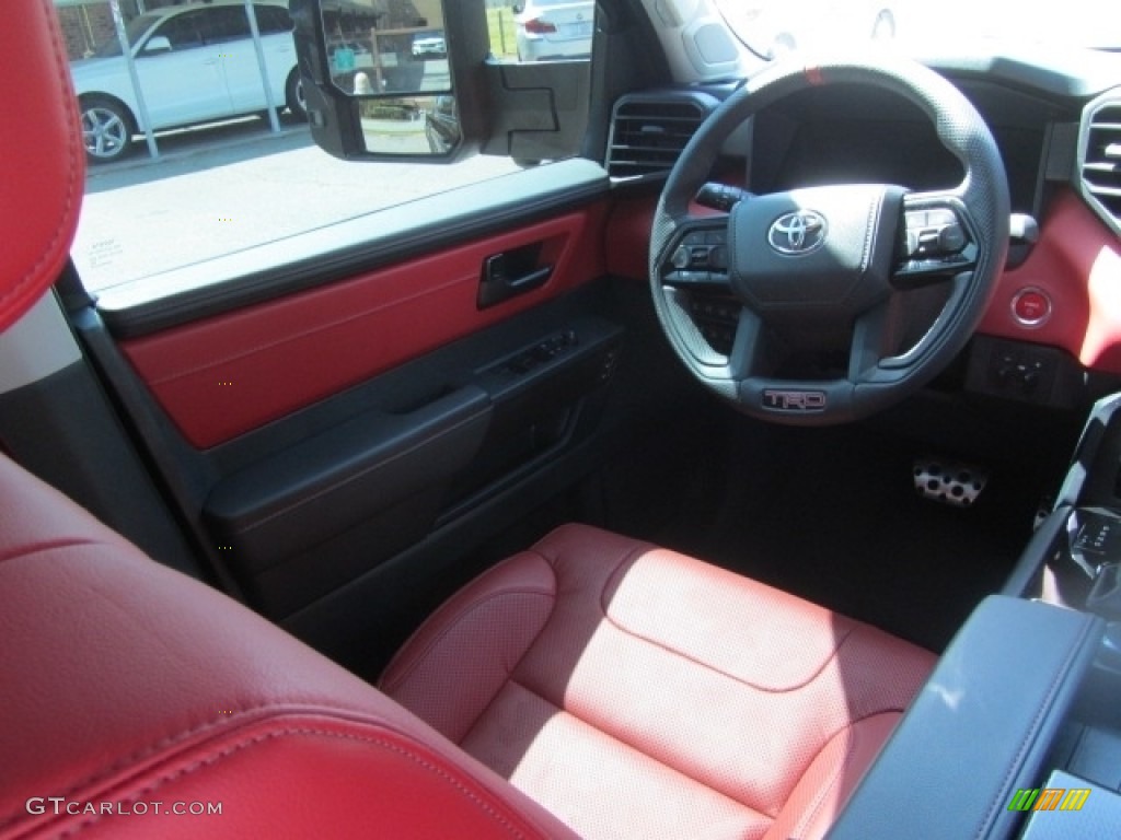 2022 Toyota Tundra TRD Pro Crew Cab 4x4 Hybrid Front Seat Photo #145883576