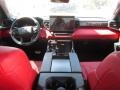  2022 Tundra TRD Pro Crew Cab 4x4 Hybrid TRD Pro Cockpit Red Interior
