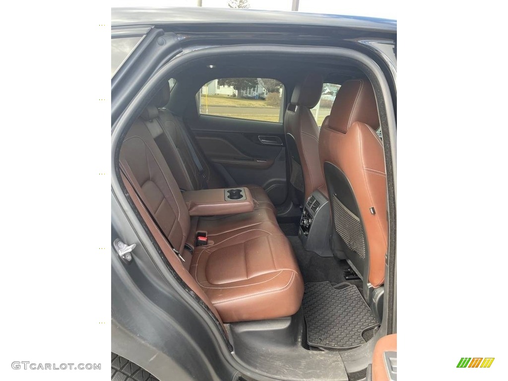 2017 Jaguar F-PACE 35t AWD S Rear Seat Photo #145883705