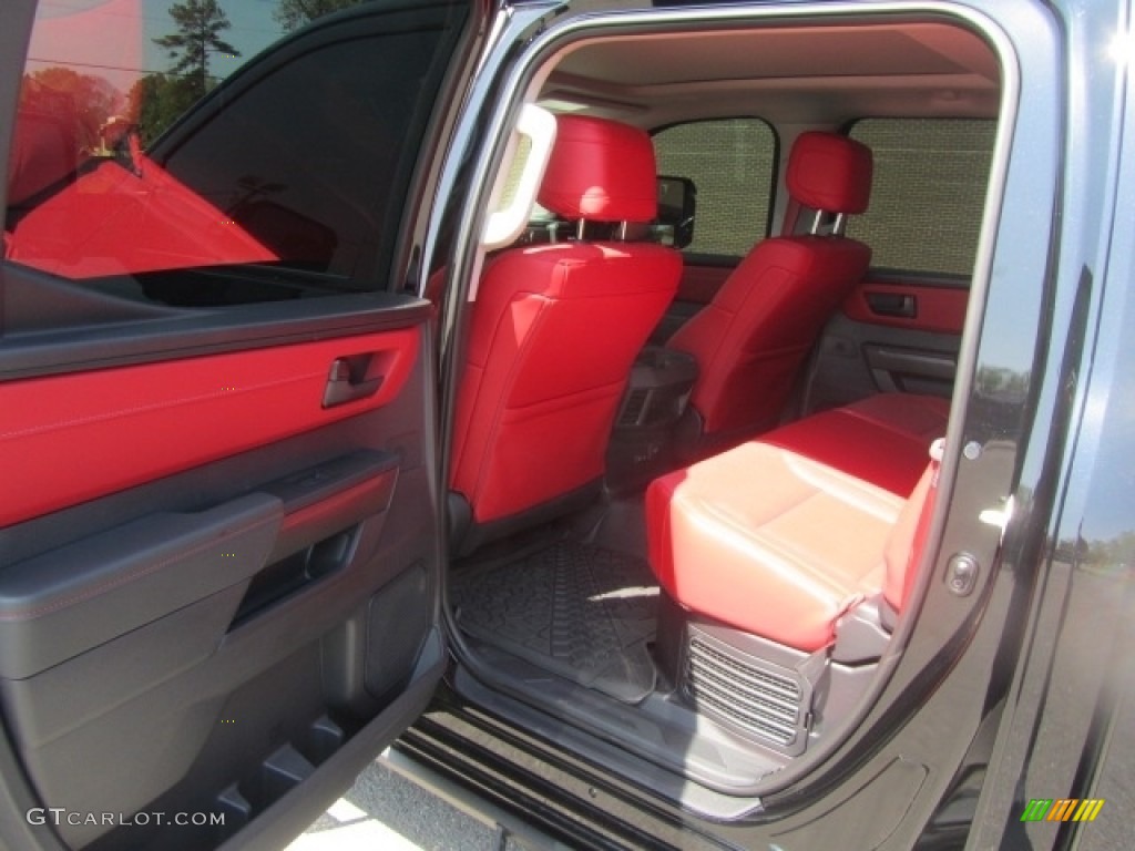 2022 Toyota Tundra TRD Pro Crew Cab 4x4 Hybrid Rear Seat Photo #145883741