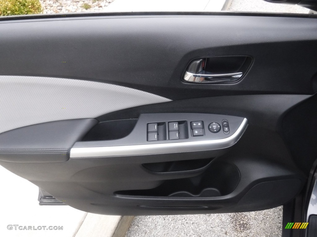 2016 CR-V EX-L AWD - Modern Steel Metallic / Gray photo #21