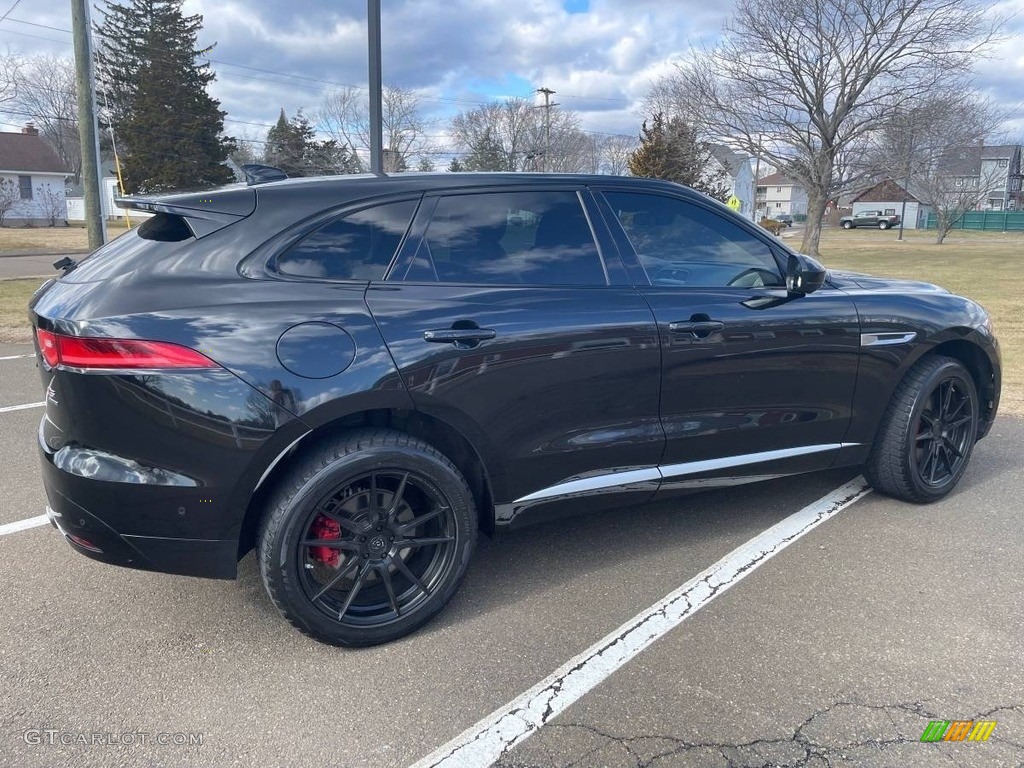 Ultimate Black 2017 Jaguar F-PACE 35t AWD S Exterior Photo #145883897